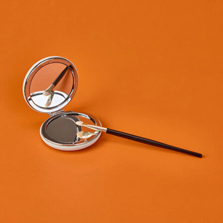 Yuvarlak Mini Cep Aynası - Asorti - 7x2 cm