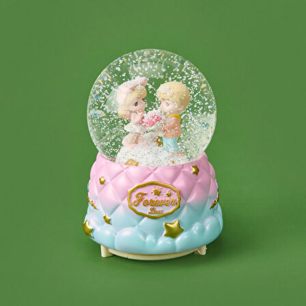Love Işıklı ve Müzikli Kar Küresi - Asorti - 10 cm