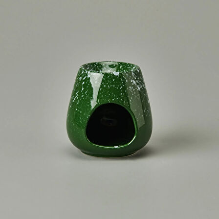 Deco Enyo Seramik Buhurdanlık - Yeşil - 11 cm