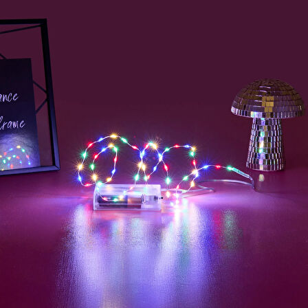 Dekoratif Aydınlatma - Renkli - 1 m