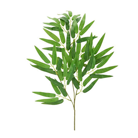 Deco Yapay Bamboo Yaprağı - Yeşil - 64 cm