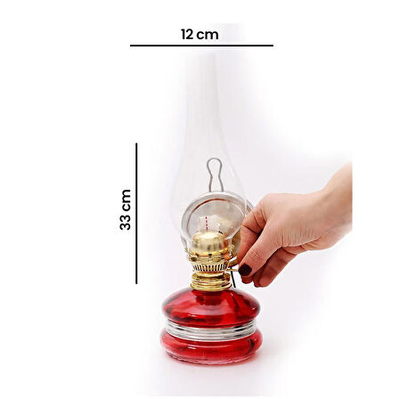 Time Gaz Lambası - Kırmızı