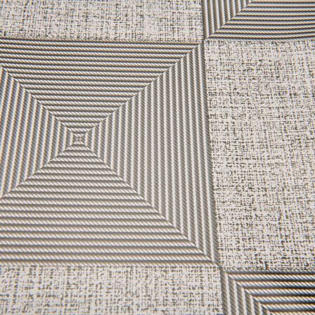 Kare Pvc Masa Örtüsü - Antrasit - 140x140 cm