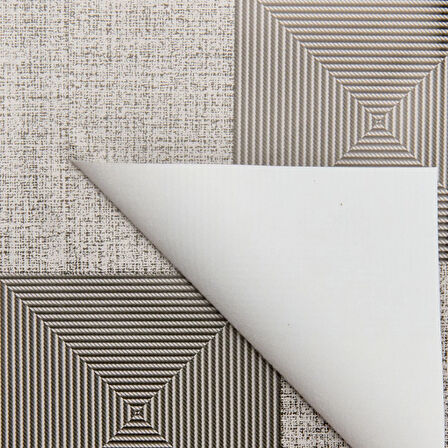 Kare Pvc Masa Örtüsü - Antrasit - 140x140 cm