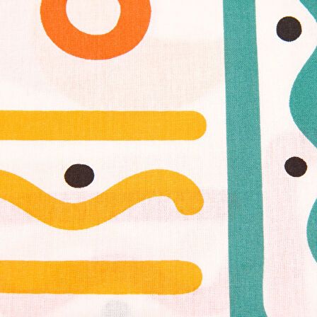 Soft Cubo Çift Kişilik Nevresim Takımı - Renkli