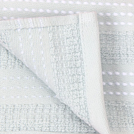 Soft Stripe El Havlusu - Mavi - 30x50 cm