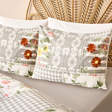 Soft Luna Çift Kişilik Nevresim Takımı - Renkli