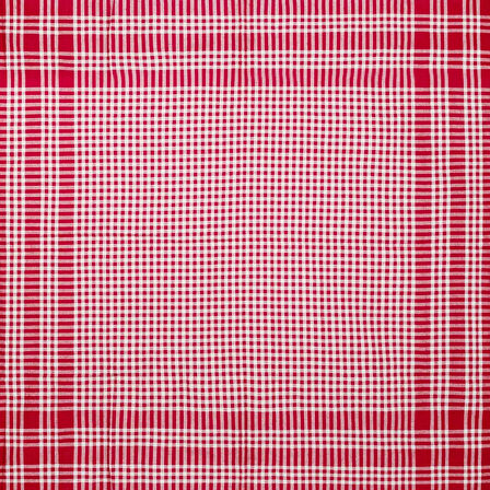 Soft Piknik Örtüsü - Kırmızı - 165x165 cm