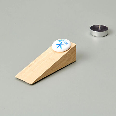 Home Deniz Yıldızı Temalı Kapı Stoperi - Açık Kahverengi