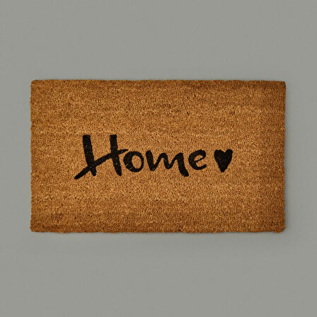Home Kalpli Home Kapı Önü Paspası - Bej - 35x60 cm