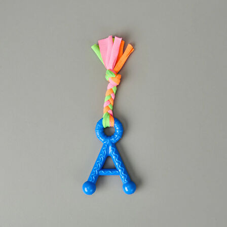Halatlı Köpek Oyuncağı - Asorti - 21x7 cm