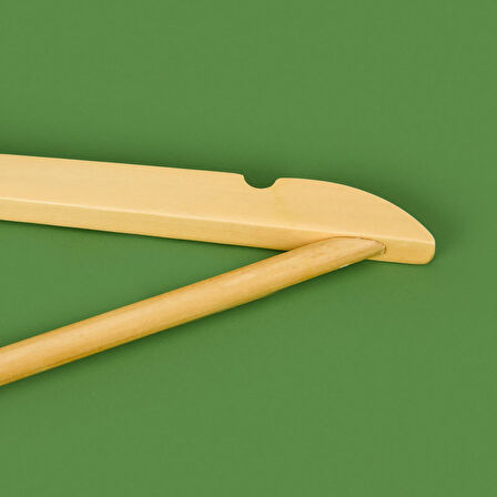 Living 3 lü Elbise Askısı - Açık Kahverengi - 44,5 cm