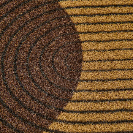 Welcome Paradoks Kapı Paspası - Bej / Kahverengi - 35x60 cm