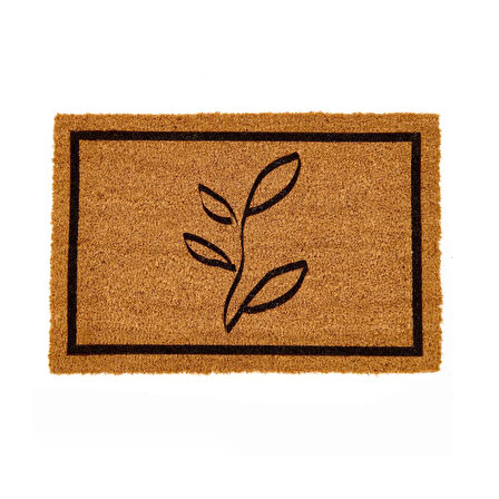 Home Lia Nera Koko Kapı Paspası - Bej - 40x60 cm