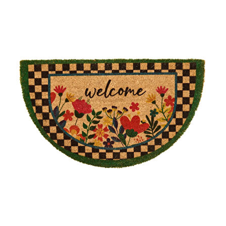 Home Lezione Koko Kapı Önü Paspası - Renkli - 45x75 cm