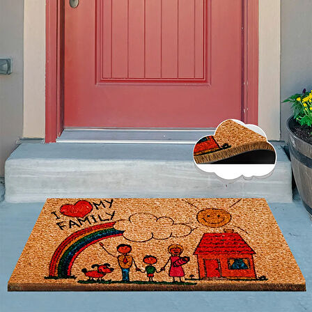 Home Koko Kapı Paspası - Family