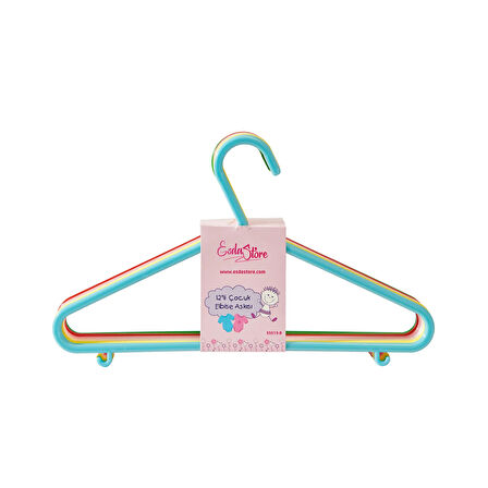 Store 12'li Çocuk Elbise Askısı