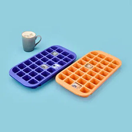 32'li Buz Kalıbı - Asorti - 33x18,5x3,5 cm