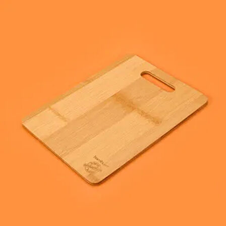 Plank Küçük Kesme ve Steak Tahtası - Açık Kahverengi