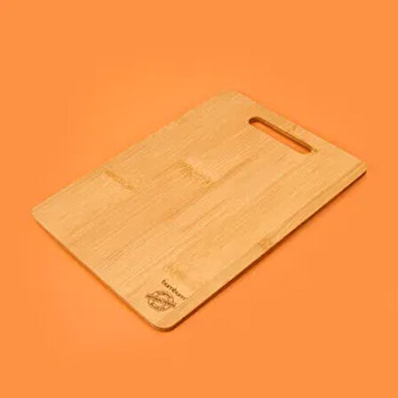 Plank Büyük Kesme ve Steak Tahtası - Açık Kahverengi