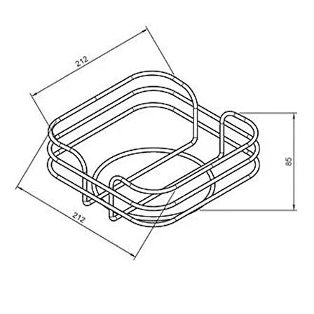 MG322 Ekmek Sepeti - Gri