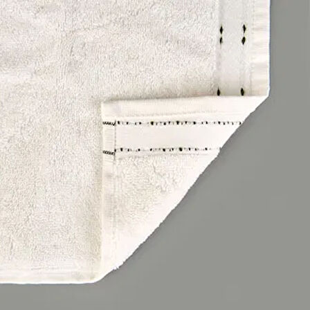 Soft Tiny El Havlusu - Ekru / Yeşil - 30x50 cm