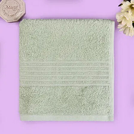 Soft Samantha Yüz Havlusu - Mint - 50x100 cm