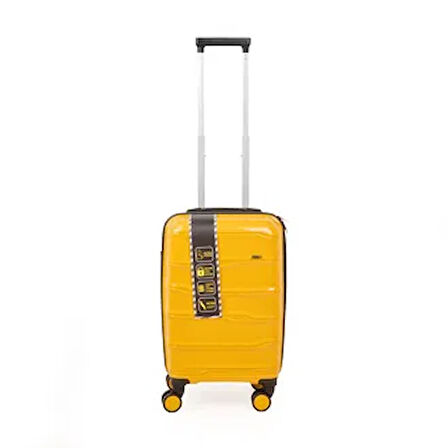 PP Kabin Boy Valiz - Hardal - 58x33x23 cm