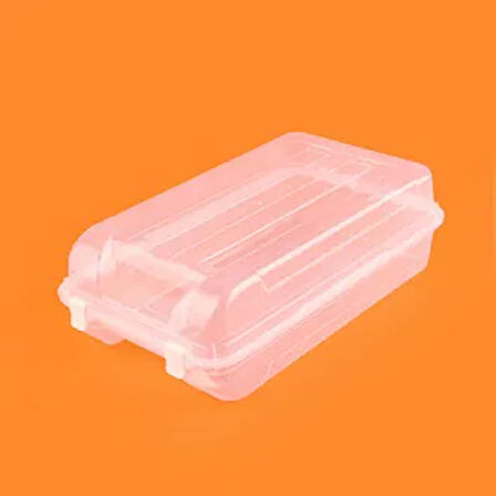 Midi Ayakkabı Kutusu - Şeffaf - 32x18 cm