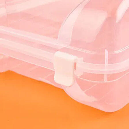 Midi Ayakkabı Kutusu - Şeffaf - 32x18 cm