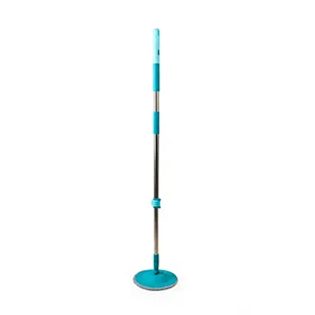 Islak Kuru Su Sıçrama Önleyicili Turbo Disk Mop Set - Mavi