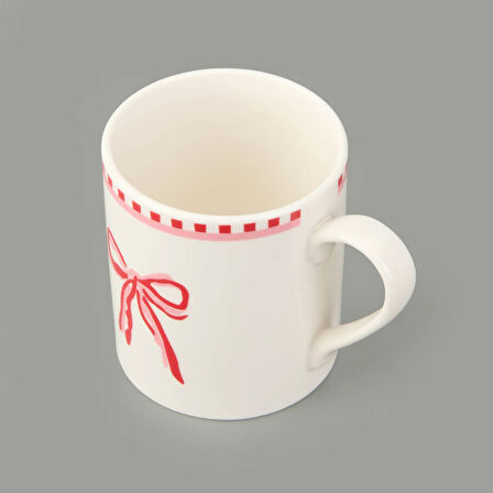 Kitchen Ribbon Porselen Kupa - Renkli - 290 ml