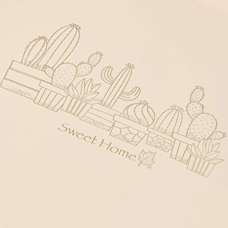 Yuvarlak Tepsi - Krem - 38 cm