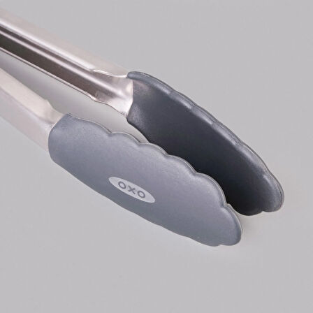 Gg Silikon Uçlu Maşa - Siyah - 26,67x3,81x3,81 cm