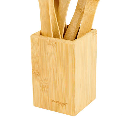 Ravioli 7 Parça Kaşık Seti - Kahverengi