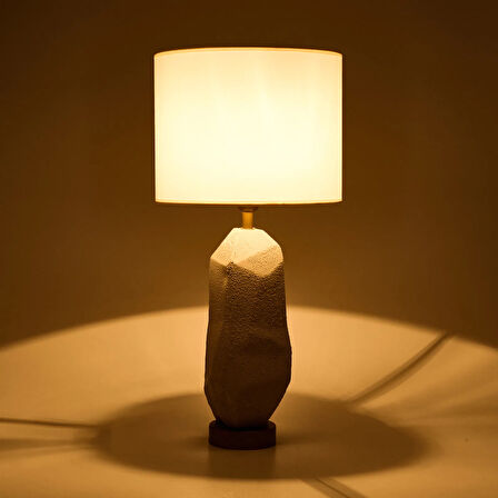 Lighting Solid Abajur - Gri / Krem