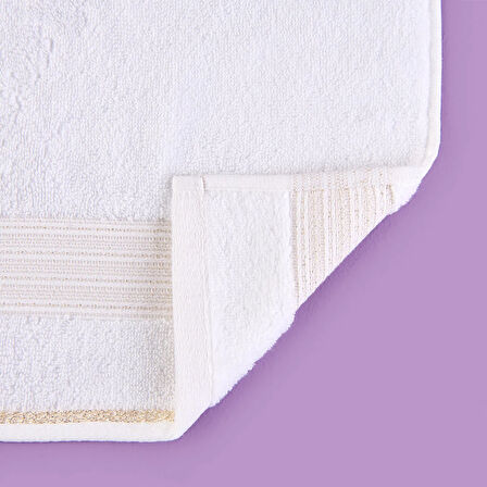 Soft Golden Star Blank El Havlusu - Ekru - 30x50 cm