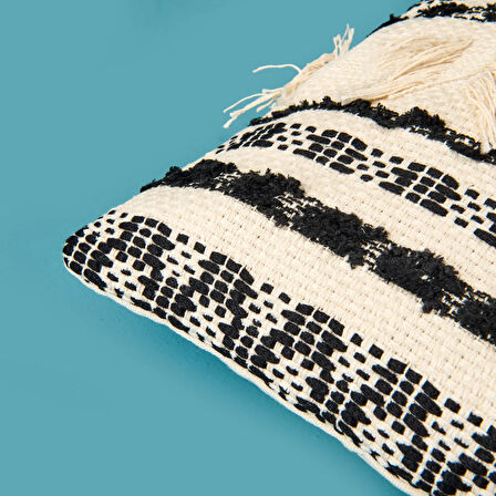 Soft Cera Kırlent - Bej - 40x40 cm