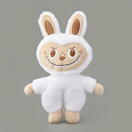 Soft Sevimli Canavar Figürlü Yastık - Ekru - 40x30 cm