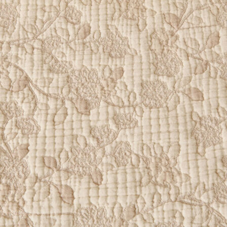 Soft Selimi Çift Kişilik Yatak Örtüsü Seti - Bej - 230x250 cm