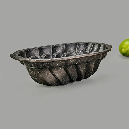 Kitchen Nirvana Baton Kek Kalıbı - Antrasit - 24 cm