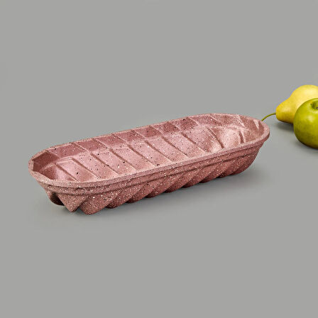 Kitchen Nirvana Büyük Baton Kek Kalıbı - Pembe - 28 cm