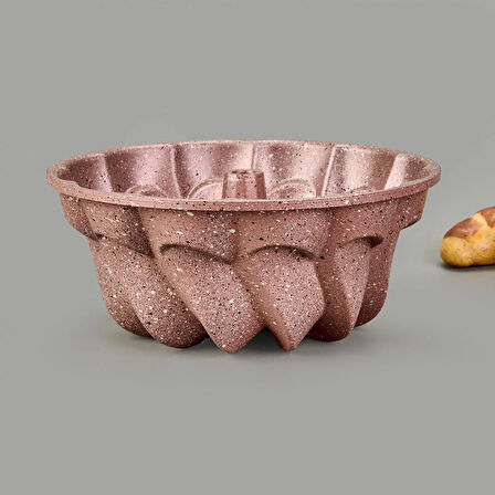 Kitchen Nirvana Girdap Kek Kalıbı - Pembe - 24 cm