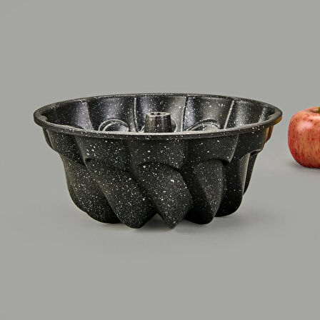 Kitchen Nirvana Girdap Kek Kalıbı - Antrasit - 24 cm