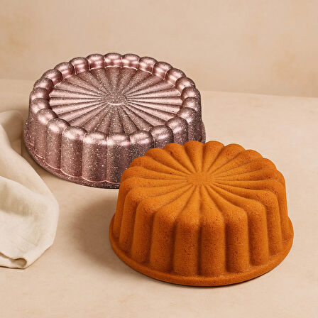 Kitchen Nirvana Tart Kalıbı - Pembe - 25 cm