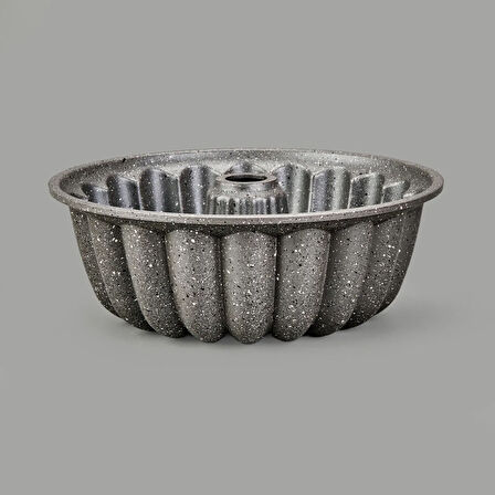 Kitchen Nirvana Kalın Dilimli Kek Kalıbı - Gri - 24 cm