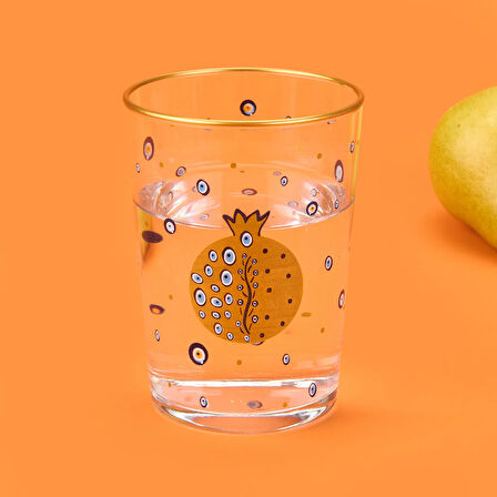 Luck 4'lü Meşrubat ve Su Bardağı - Asorti - 510 ml