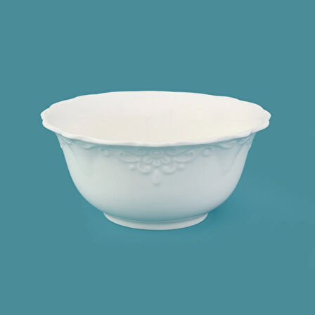 King Salata Kasesi - Kırık Beyaz - 20 cm