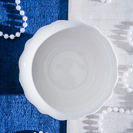 King Çorba Kasesi - Kırık Beyaz - 14 cm