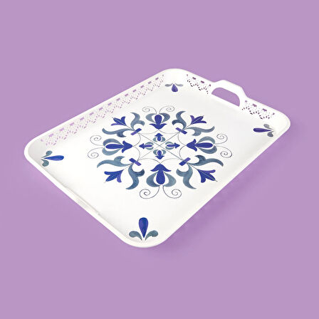 Kitchen Blueness Tepsi - Renkli - 51x38 cm